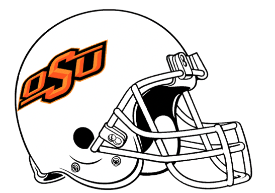 oklahoma state football helmet